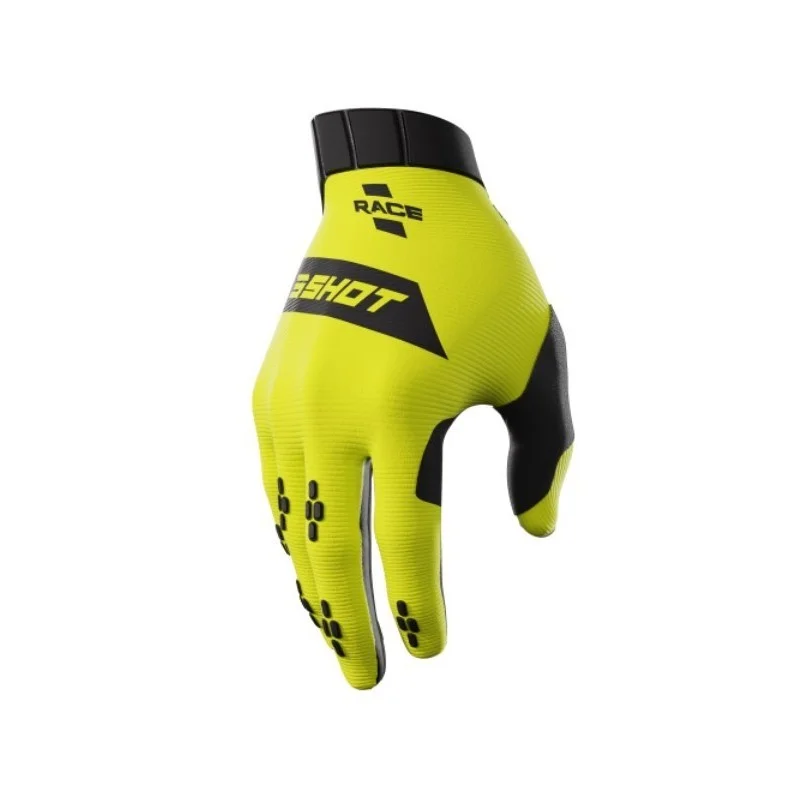 Gloves Shot Race Neon Yellow