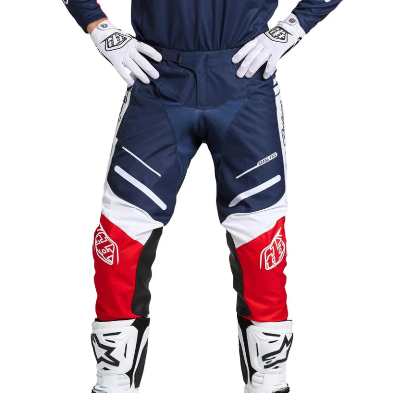Pantalon Cross Troy Lee Design GP PRO Blends Navy Orange