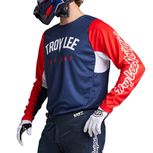 Jersey Troy Lee Designs GP PRO Boltz Navy Red