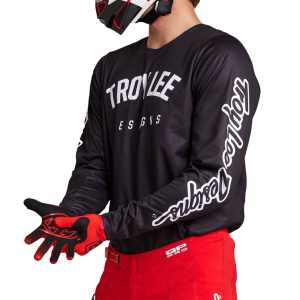 Maillot Cross Troy Lee Designs GP PRO Boltz noir