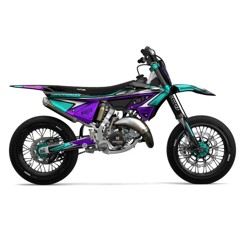 Graphics Kit Yamaha BOLDZ CHROME BLACK