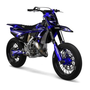 Dekorset Yamaha BOLDZ CHROME BLAU
