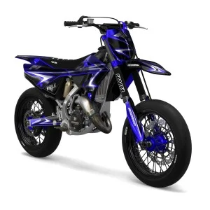 Grafiche Yamaha BOLDZ CHROME BLU