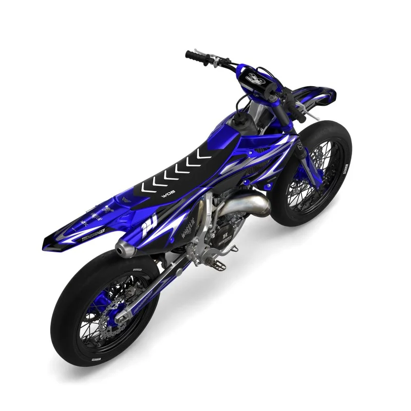 Graphics Kit Yamaha BOLDZ CHROME BLUE