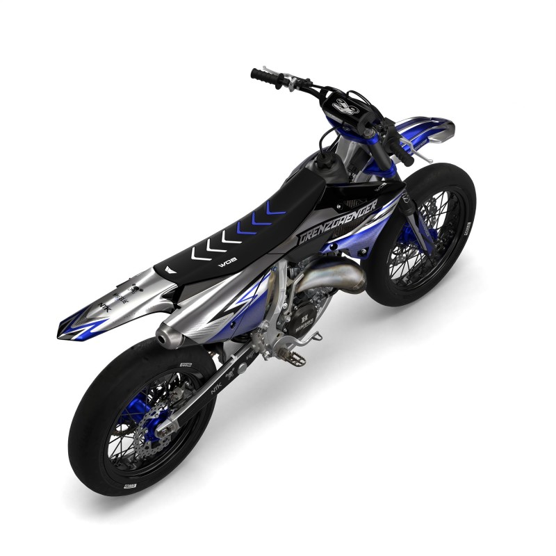 Kit Autocollants Yamaha GRENZ CHROME