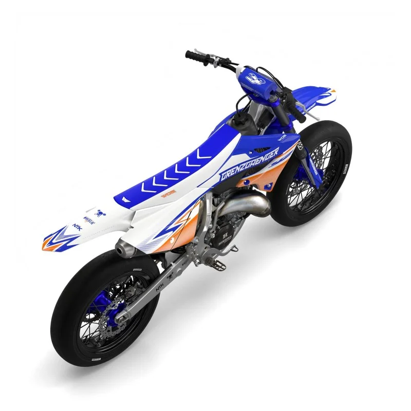 Graphics kit Yamaha GRENZ WHITE