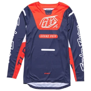 Crossshirt Youth Troy Lee Designs GP PRO Blends Navy Orange