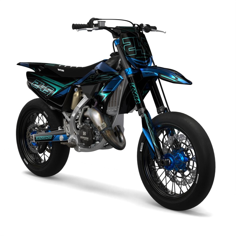 copy of Kit Autocollants Yamaha SPLIT BLACK