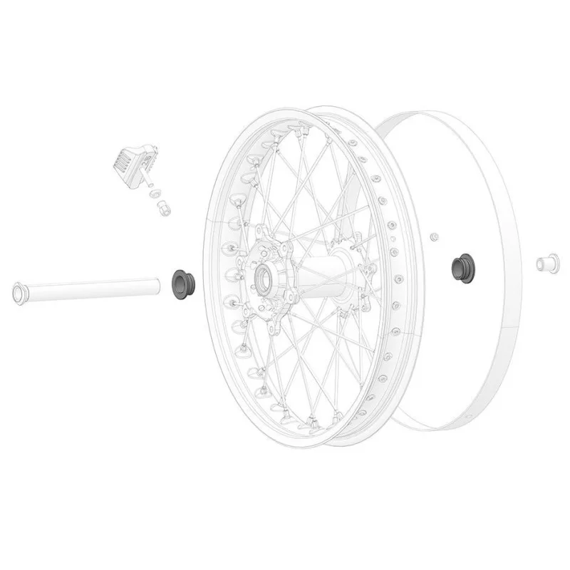 Stark varg rear wheel spacer (1 unit)