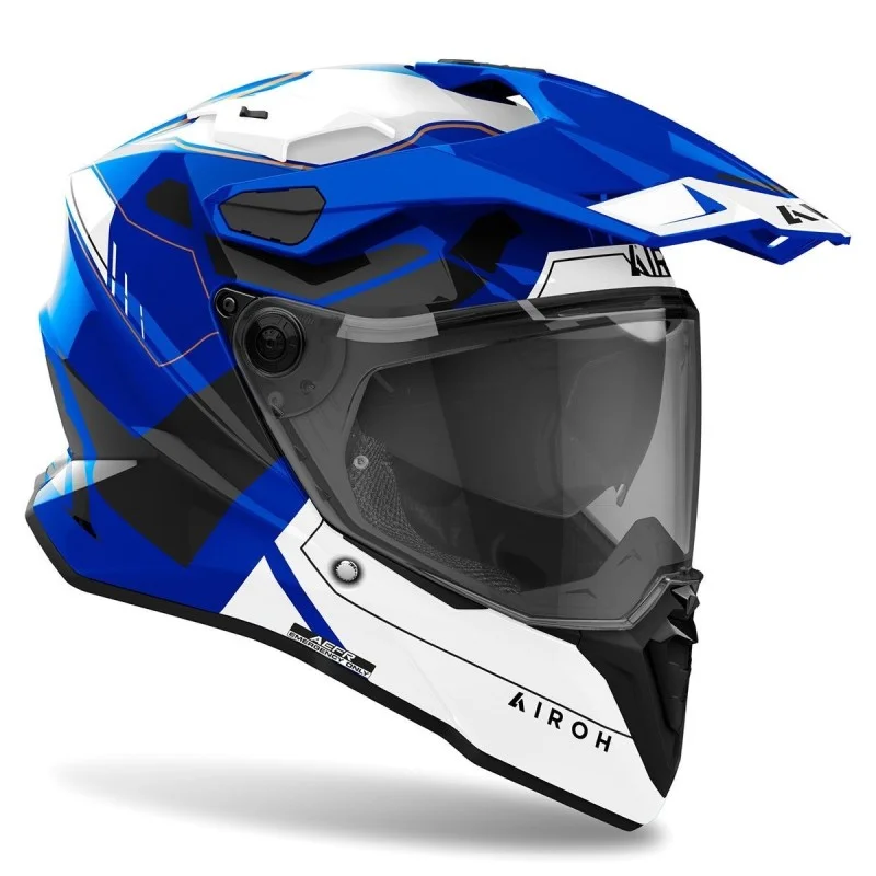 Helmet Airoh Commander 2 Reveal Blue Gloss