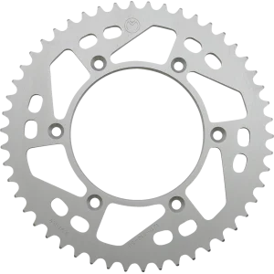 Aluminum Couronne Moose Honda grigia Moose Racing