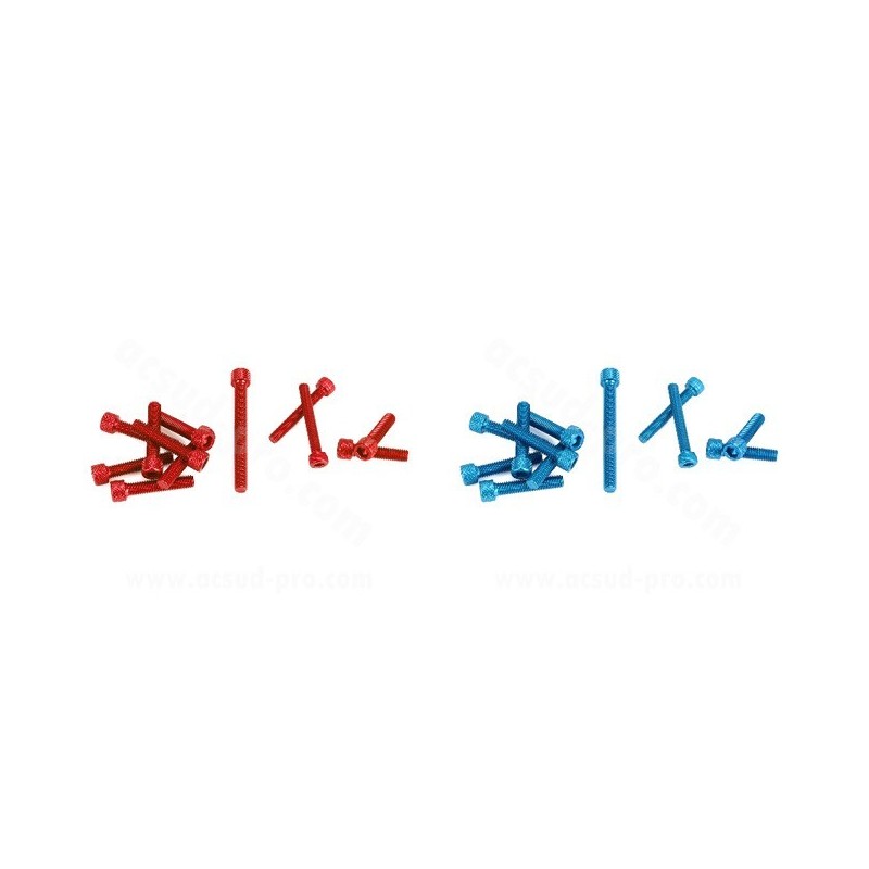 Anodized crankcase screw kit | Minarelli AM6