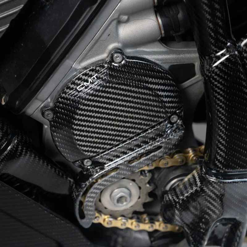 Left carbon cover CMT | Stark Varg E0008 CMT Carbon Carbon Parts