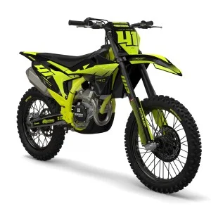 Kit Autocollants KTM Yellow Fluo