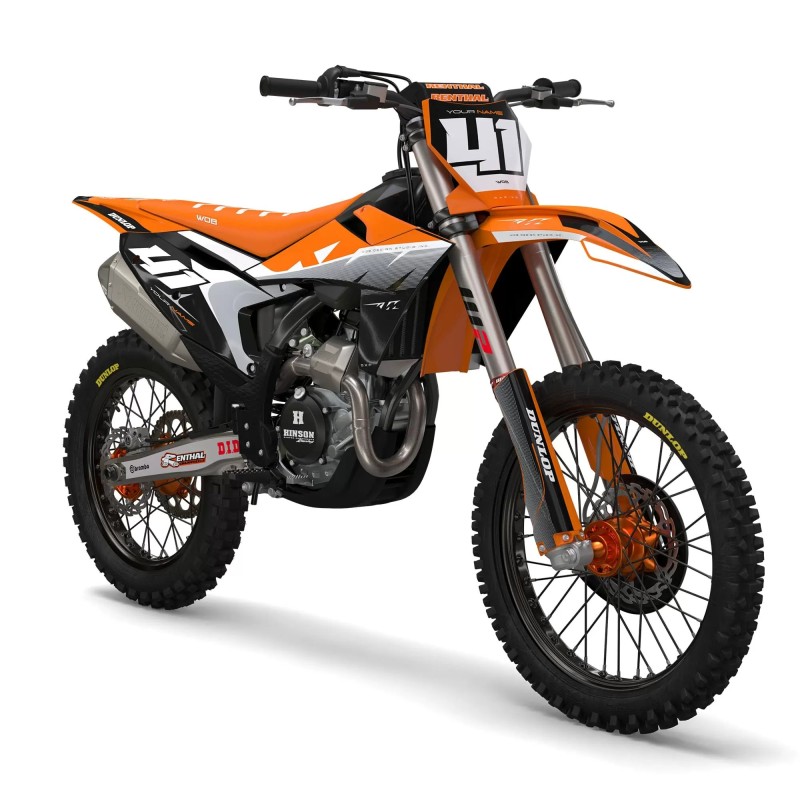 Kit Autocollants KTM "Reply Orange