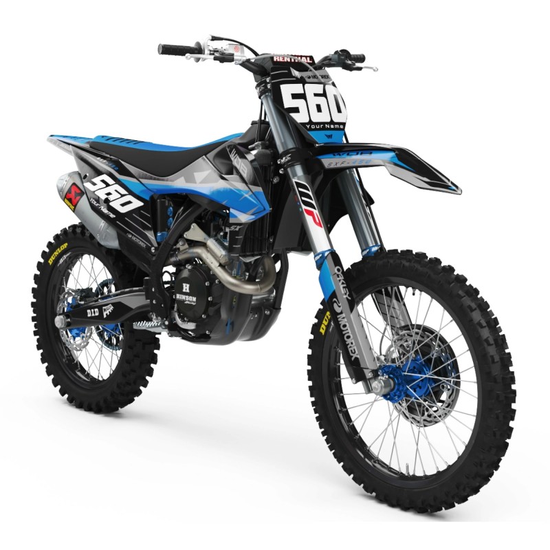 Dekorset KTM "Racing Blue