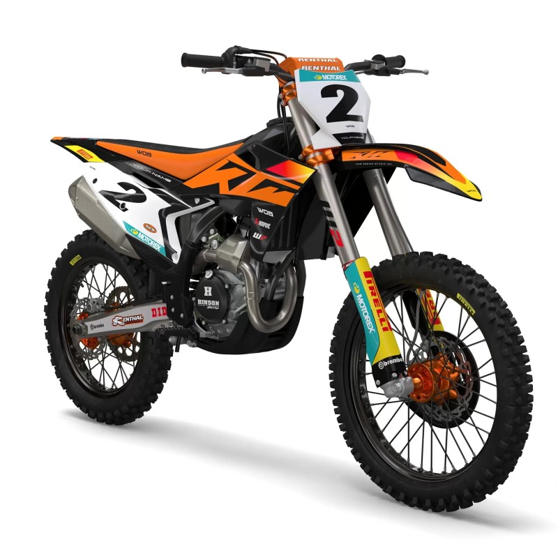 Dekorset KTM "Factory Black