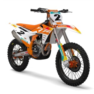 Dekorset KTM "Factory White
