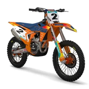 Dekorset KTM "Factory Blue