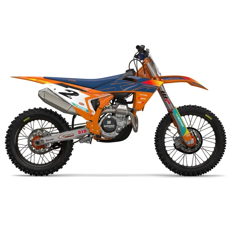 Kit Autocollants KTM "Factory Blue