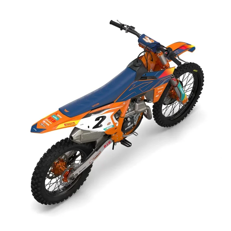 Dekorset KTM "Factory Blue