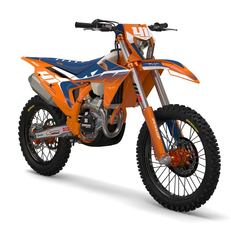 Graphics Kit KTM "Lines Blue
