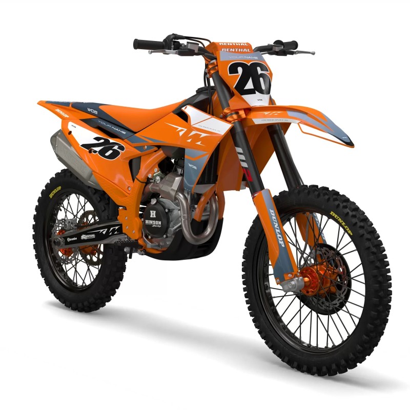 Kit Autocollants KTM "Gradient Orange