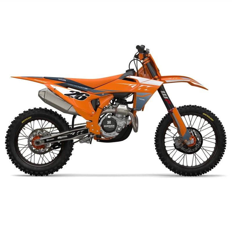 Kit Autocollants KTM "Gradient Orange