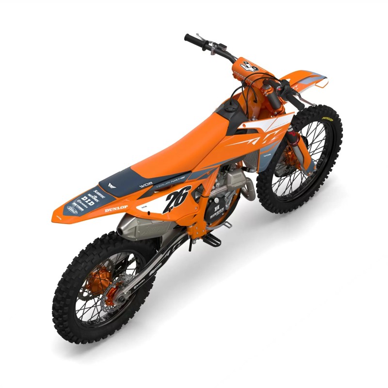 Dekorset KTM "Gradient Orange