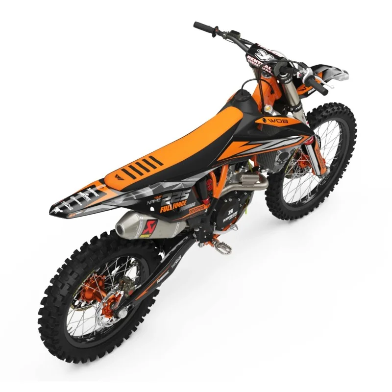 Kit Autocollants KTM "FFF Gray