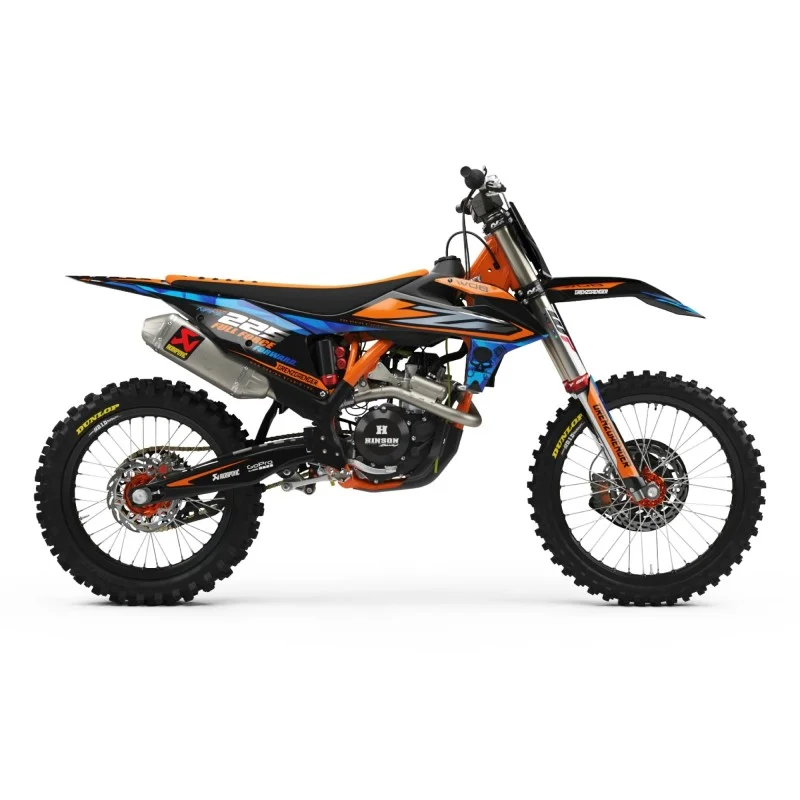 Dekorset KTM "FFF Blue