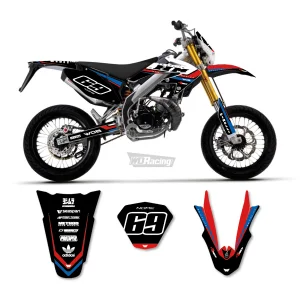 Kit grafiche HM 50 - Vent 50 2T - Vent 125 4T Cafe White