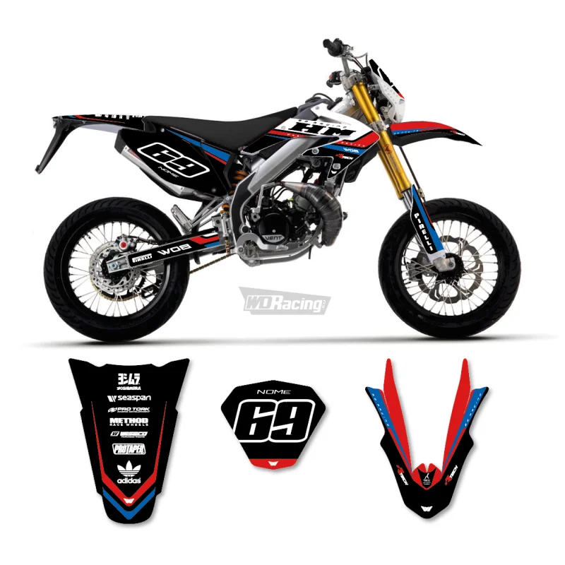 Graphic kit HM-Vent 50 2 Temps-125 4 Temps Cafe White WOB DESIGN