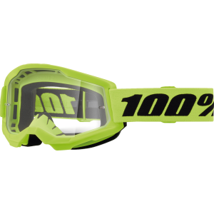 Goggle 100% Strata 2 Youth Yellow Clear Lens