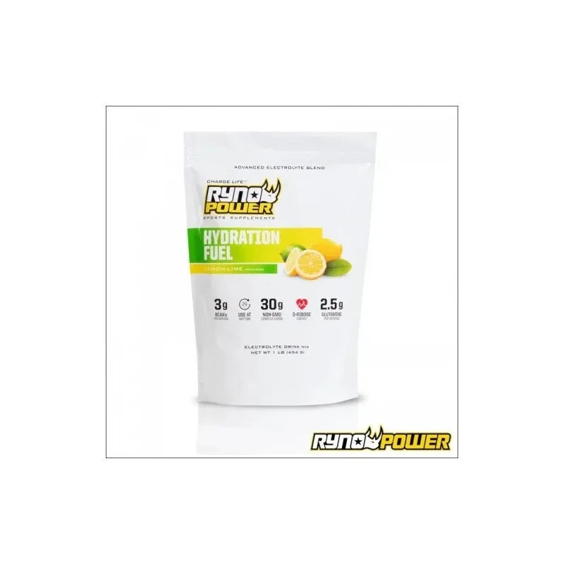 Ryno Power HYDRATION FUEL Lemon - 10 SERVINGS
