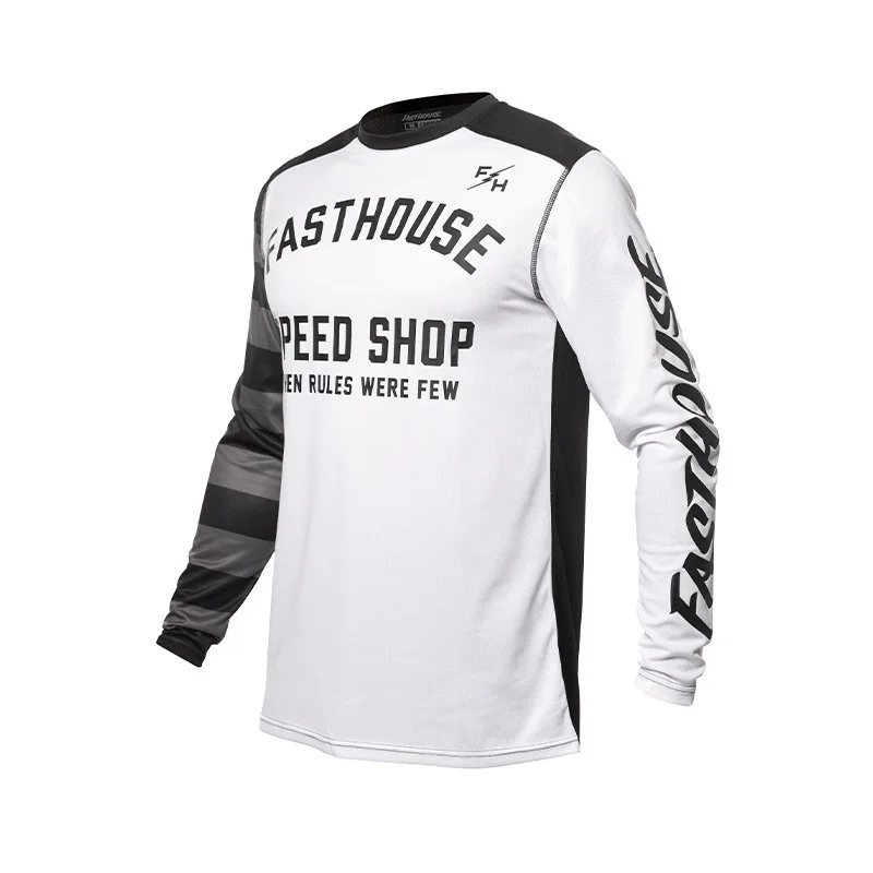 Maillot Fasthouse Carbon 24.1 Eternal blanc/noir