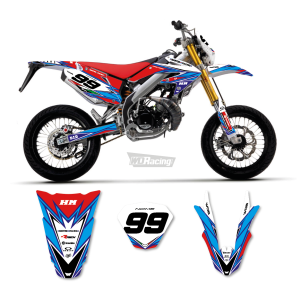 Dekorset HM-Vent 50 2-Takt-125 4-Takt Martin Racing