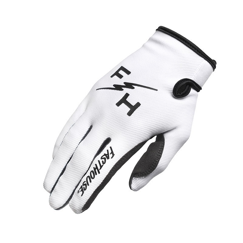 Gloves Fasthouse Carbon Eternal white