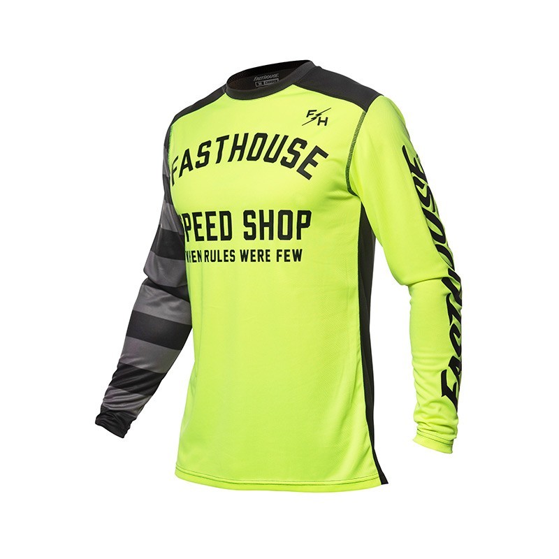 Jeunes Maillot Fasthouse Carbon 24.1 Eternal High-Viz/noir