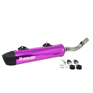 Silenziatore Scalvini "purple" | KTM SX 125 19-22 Husqvarna TC 125 19-22 GasGas MC 125 21-23