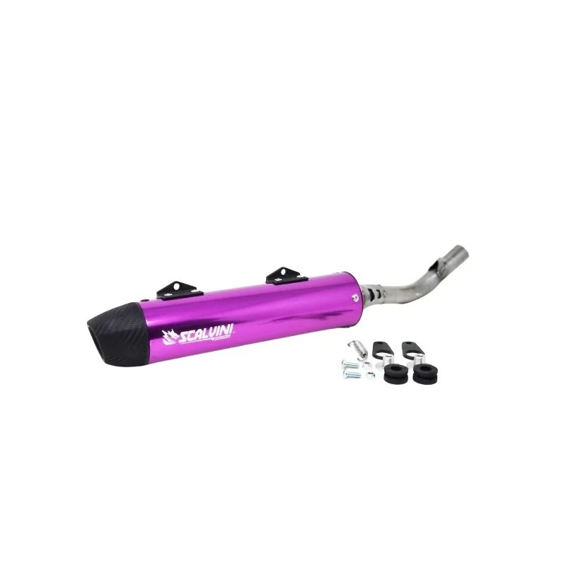 Silenziatore Scalvini "purple" | KTM SX 125 19-22 Husqvarna TC 125 19-22 GasGas MC 125 21-23