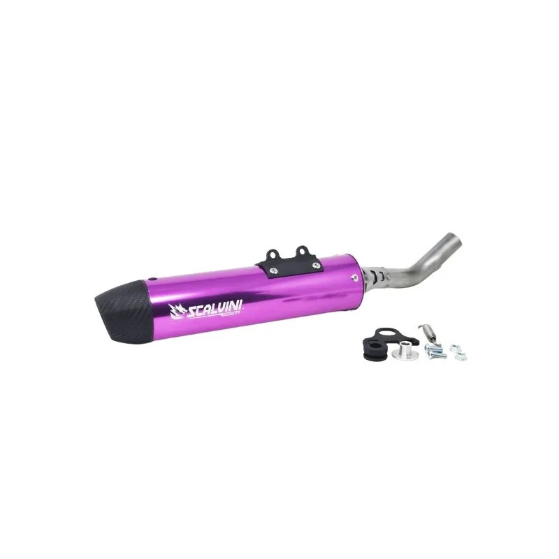 Silencer Scalvini "purple" | Yamaha YZ 125 05-21 Fantic XX 125 21 XE 125 21-22