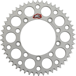 Rear sprocket Renthal minicross 420 silver | Ktm Husqvarna GasGas 65cc