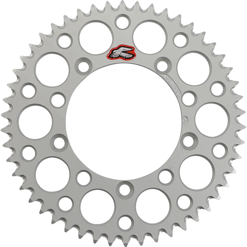 Rear sprocket Renthal minicross 420 silver | Ktm Husqvarna GasGas 65cc