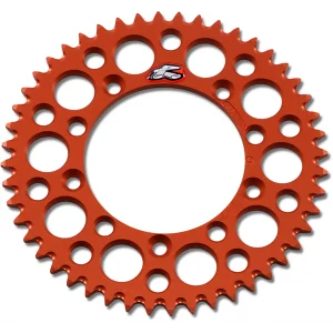 Rear sprocket Renthal minicross 420 orange | Ktm Husqvarna GasGas 65cc