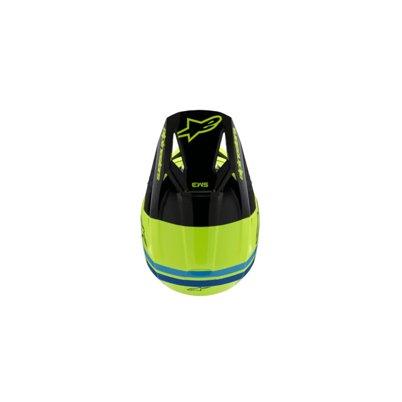 Helm Youth Alpinestars SM3 Radium "yellow fluo black blue