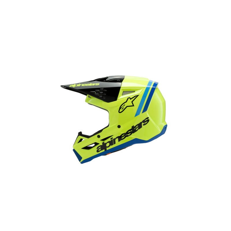 Helm Youth Alpinestars SM3 Radium "yellow fluo black blue
