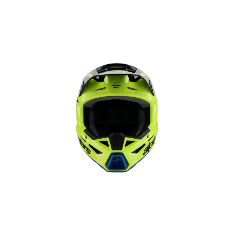 Casco bambino Alpinestars SM3 Radium "giallo fluo-nero-blu