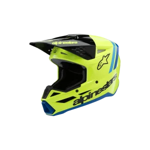 Helm Youth Alpinestars SM3 Radium "yellow fluo black blue
