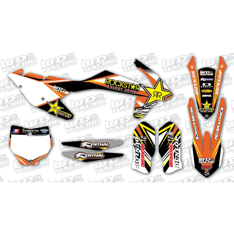Graphics Kit KTM ROCKSTAR WDGRockKtm  KTM